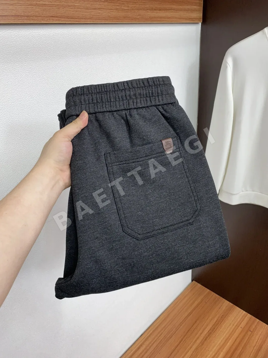 버버리 남성 울 캐주얼 바지 207599