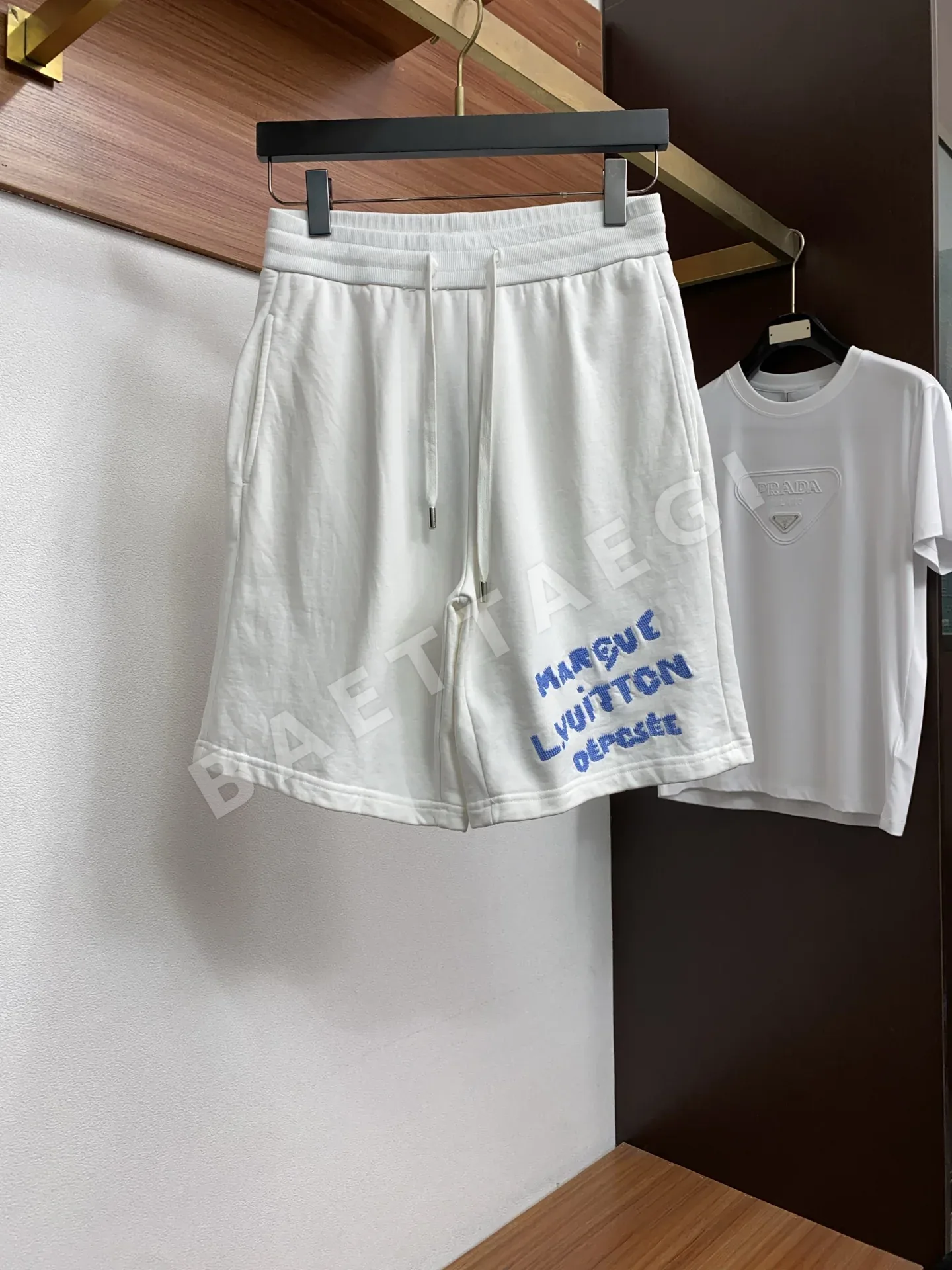 루이비통 코튼 남성 반바지 126985