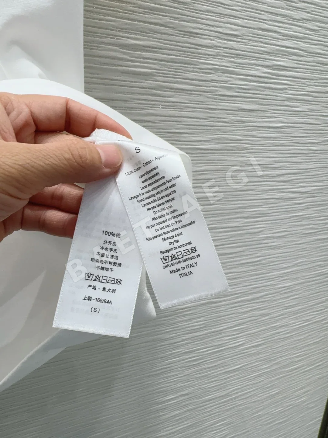 디올 여성 반팔 티셔츠 레귤러 핏 상세 이미지 7