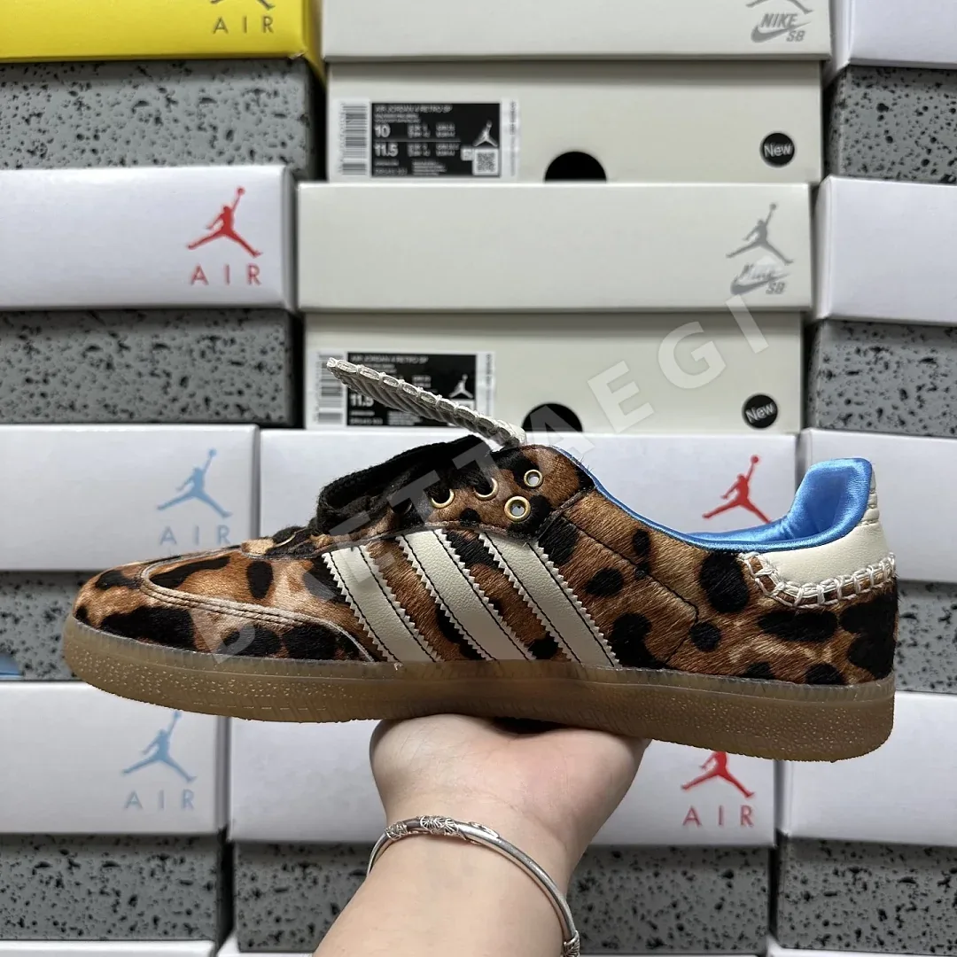 아디다스 [GOD] 삼바 포니 토널 IE0578 200655 Adidas Samba Pony Tonal Wales Bonner Leopard 상세 이미지 9