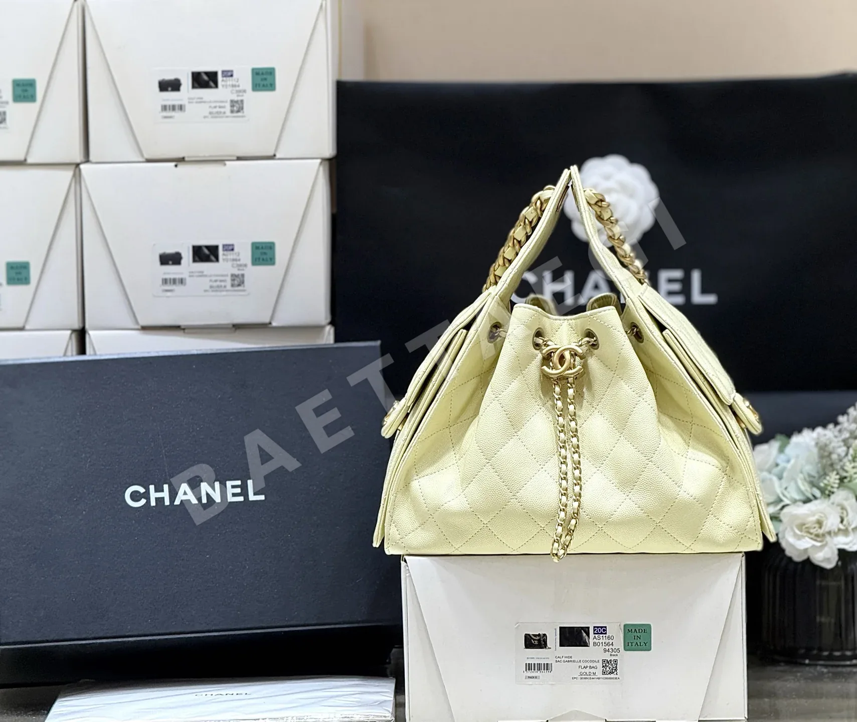 샤넬 25S 25백 리치 스킨 가방 AS5293 36542