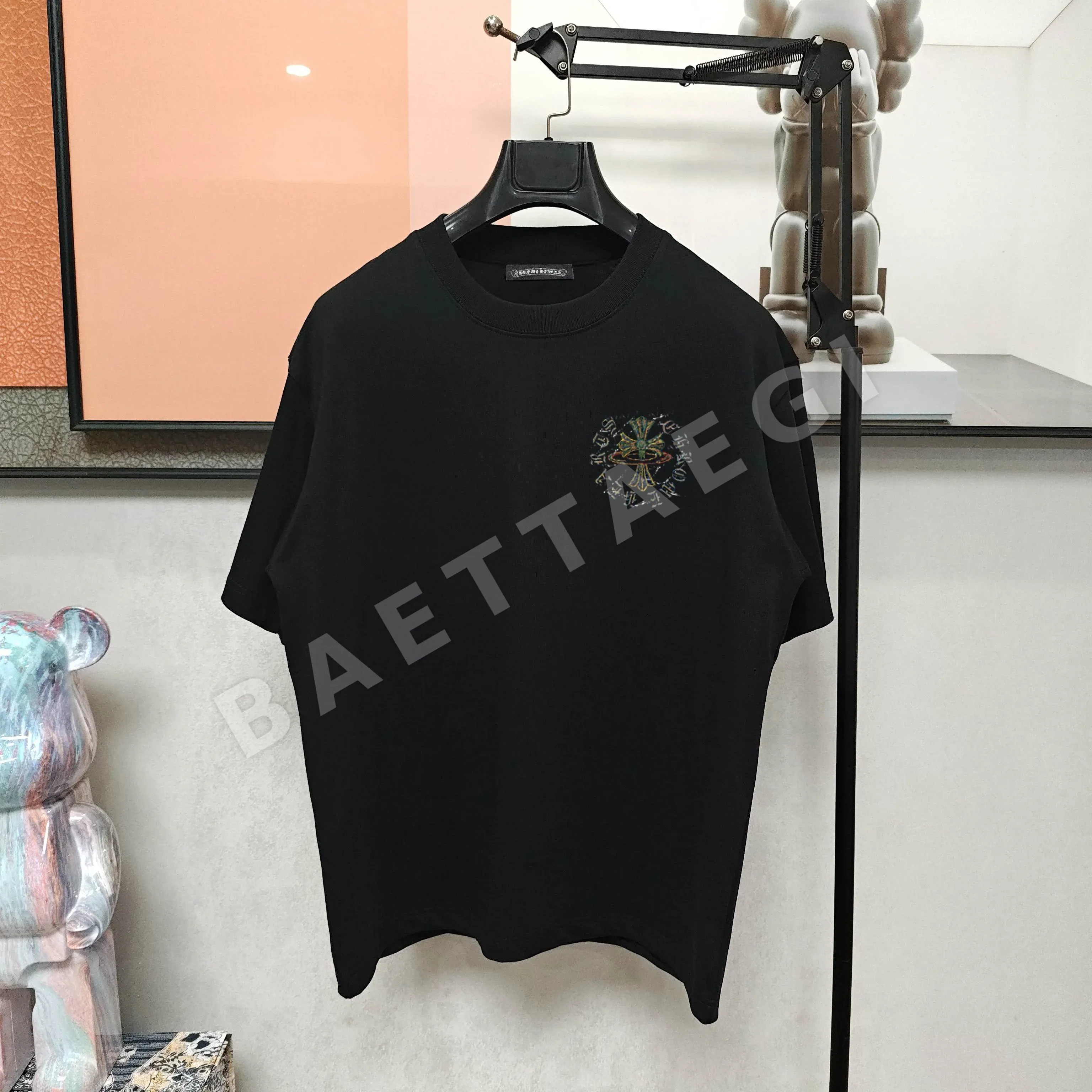 크롬하츠 남성 반팔 티셔츠 상세 이미지 4