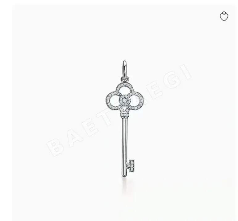 티파니 스털링 실버 키 목걸이 상세 이미지 4