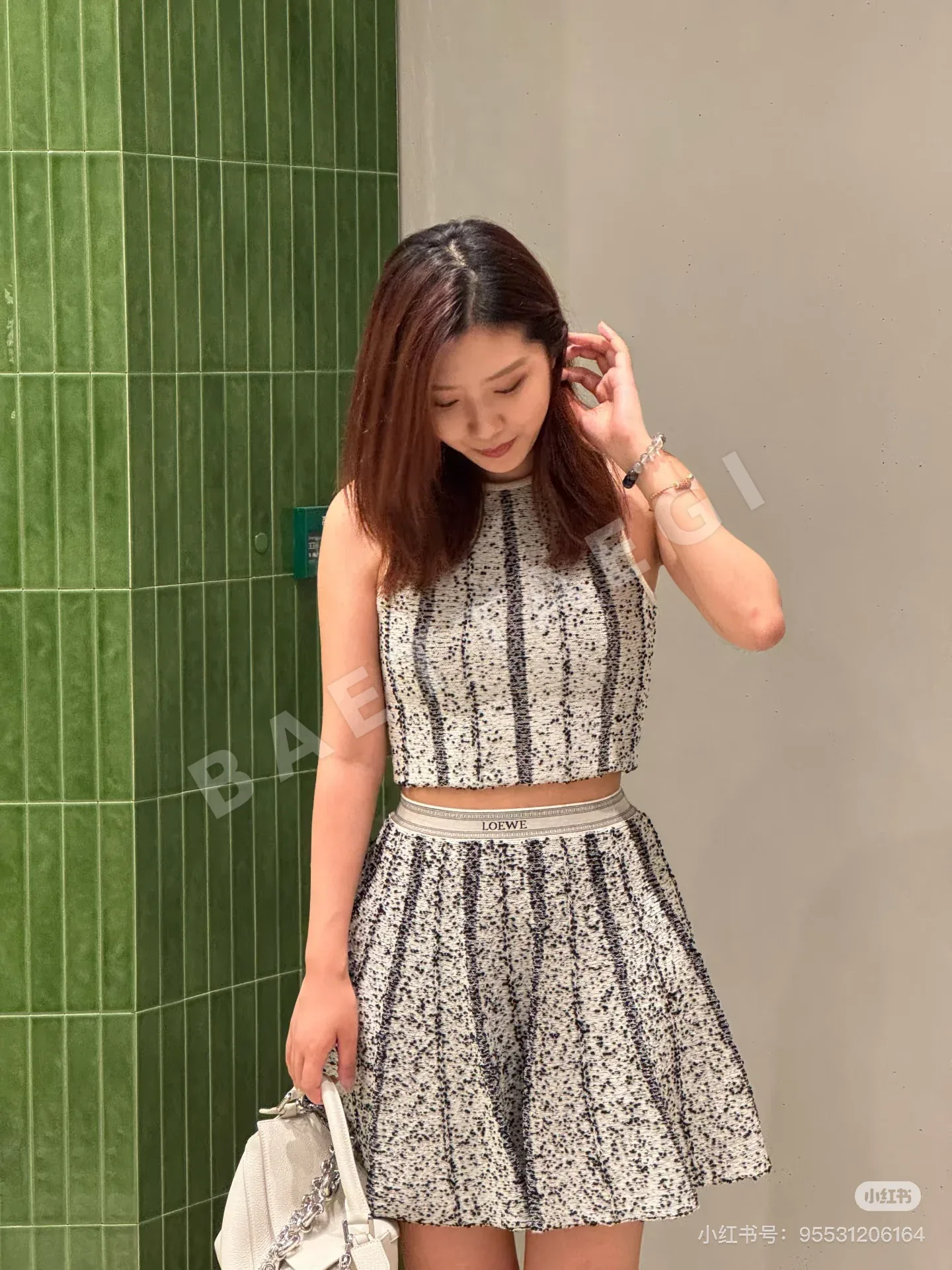 로에베 여성 린넨 베스트 세트 상세 이미지 5