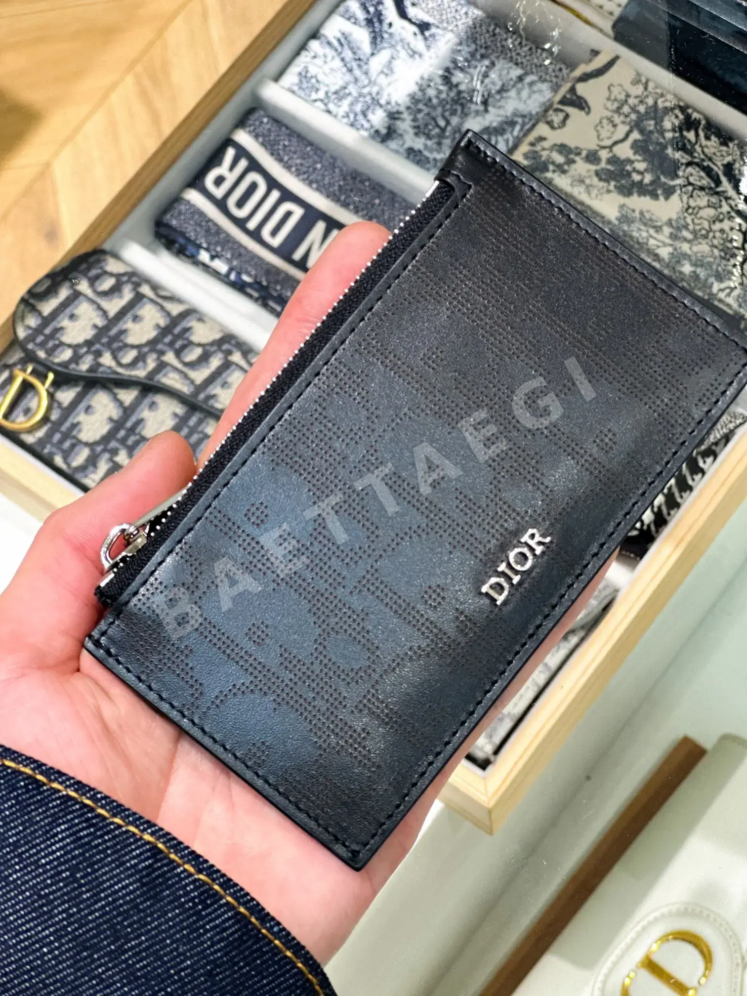 디올 동전 지갑 상세 이미지 2