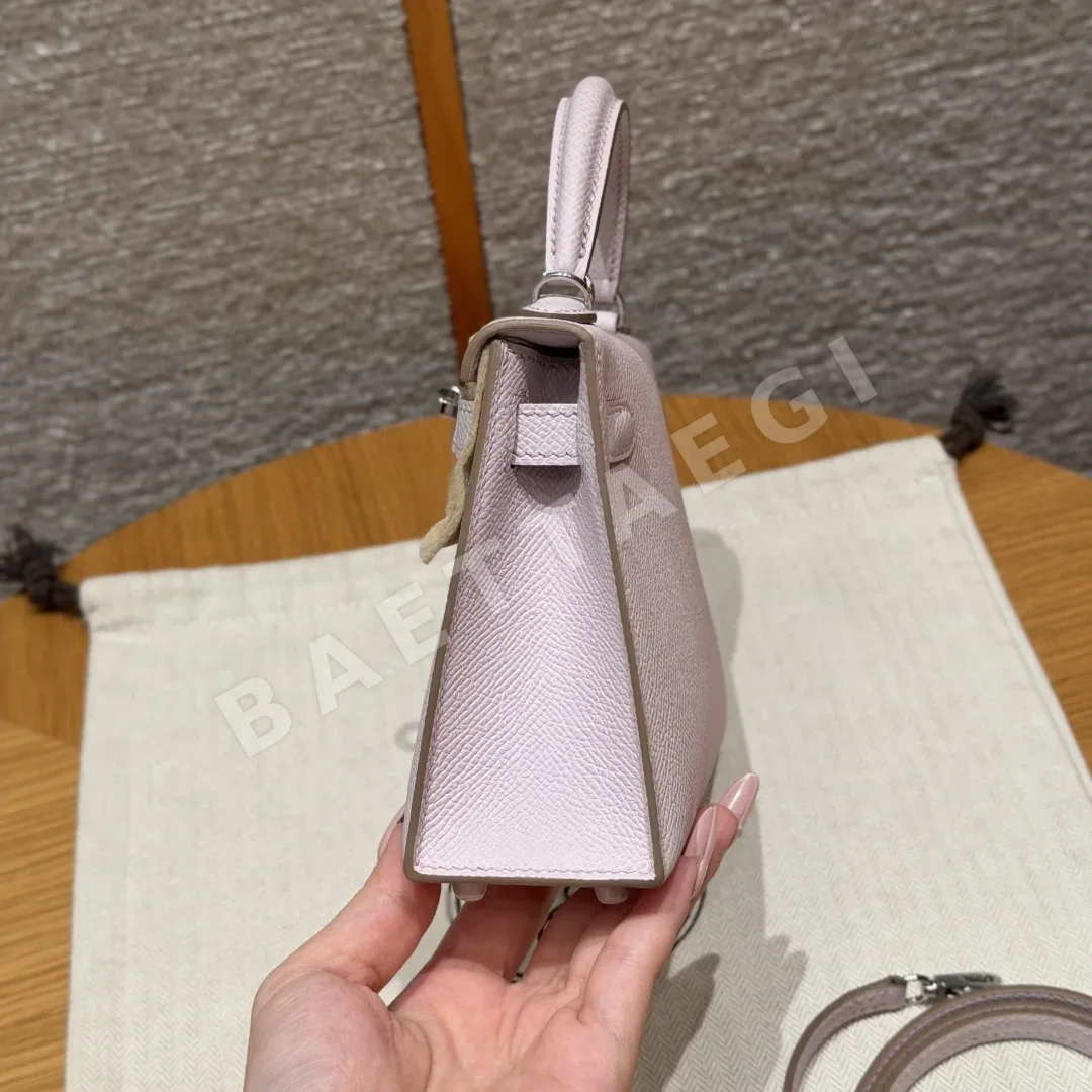 에르메스 켈리 미니 2 앱송 가죽 가방 상세 이미지 4