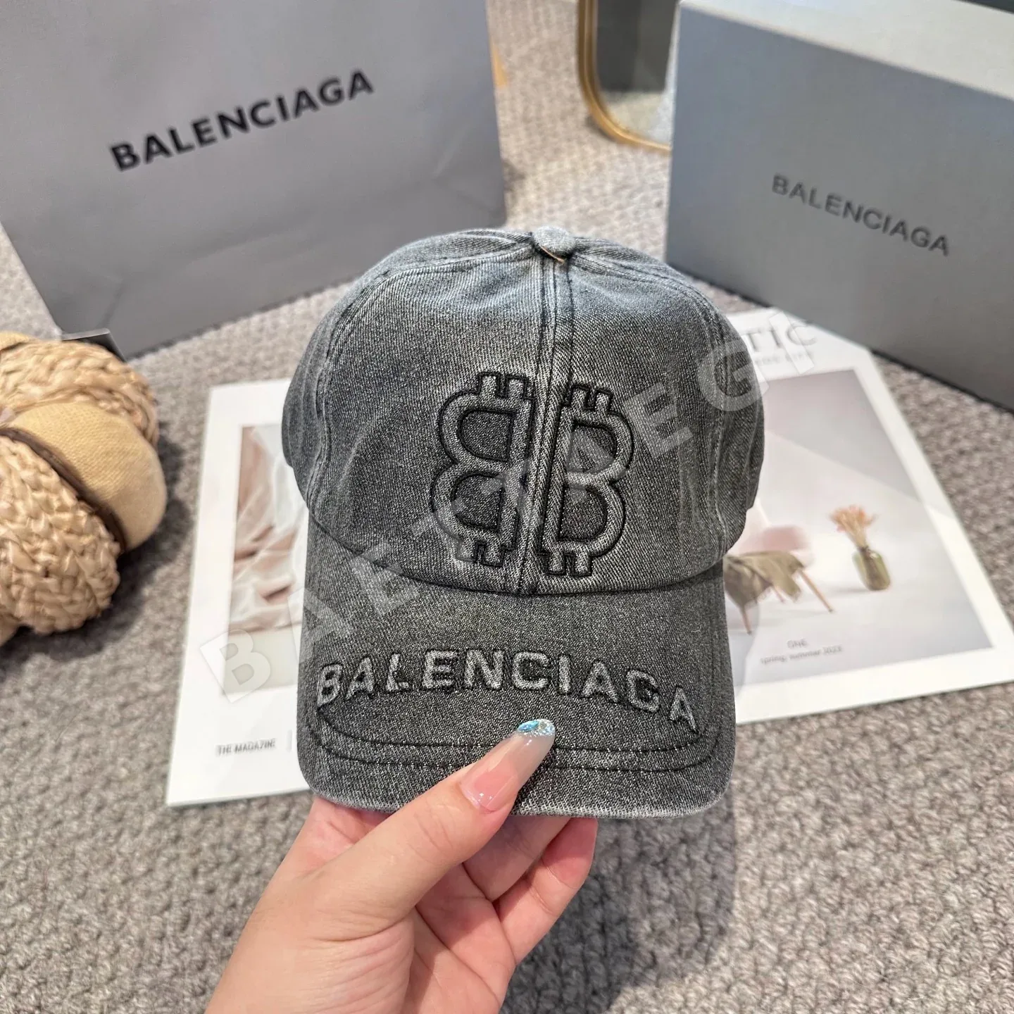 발렌시아가 모자 81718 Balenciaga Cap 상세 이미지 4