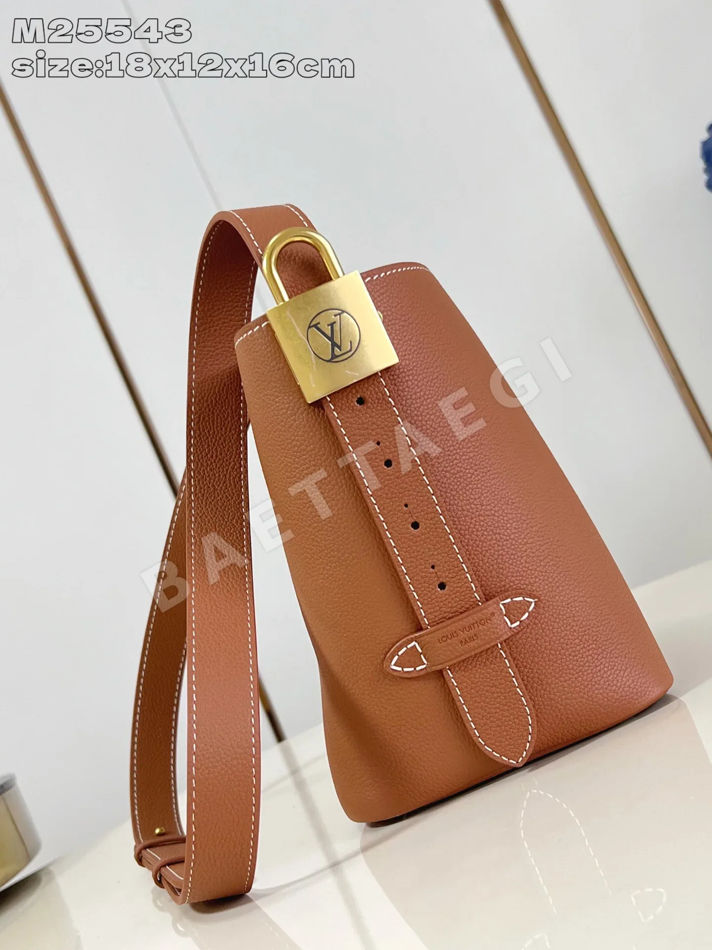 루이비통 M25543 브라운 핸드백 버킷백 상세 이미지 3