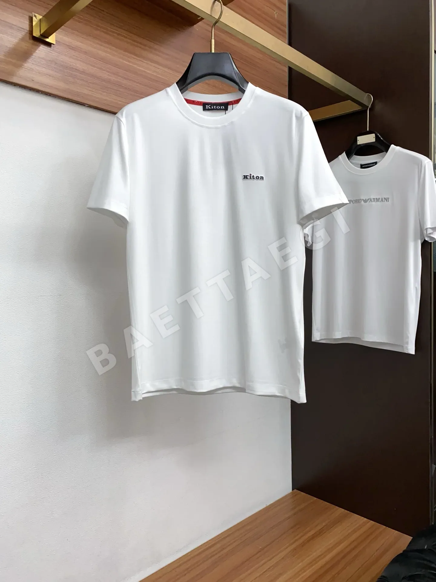 키톤 마르세랄라이즈드 코튼 남성 반팔 티셔츠 88537