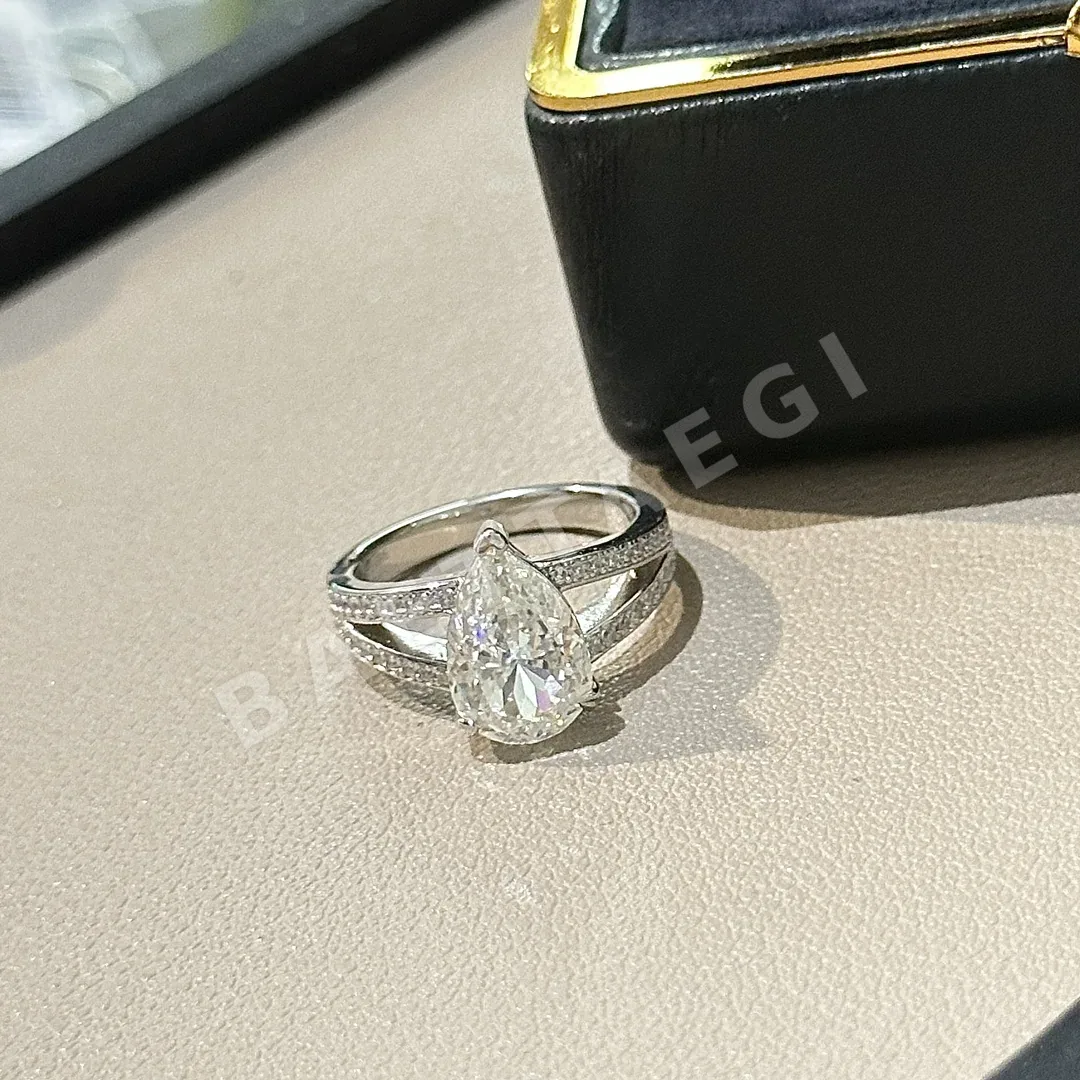 쇼메 티어드롭 다이아몬드 반지 상세 이미지 9