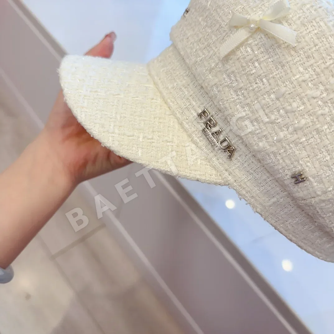 프라다 가을겨울 팔각 베레모 모자 상세 이미지 4