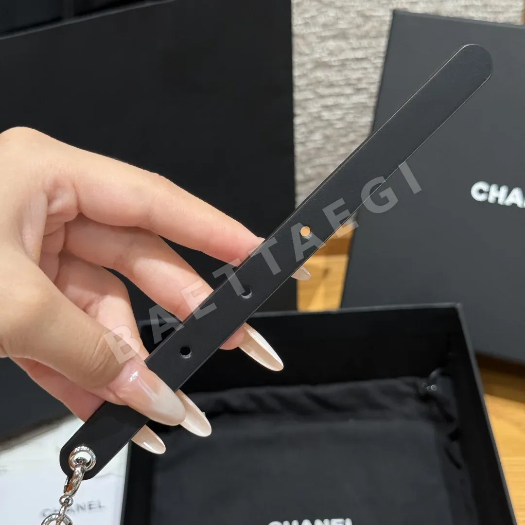 샤넬 CC 로고 가죽 벨트 상세 이미지 8