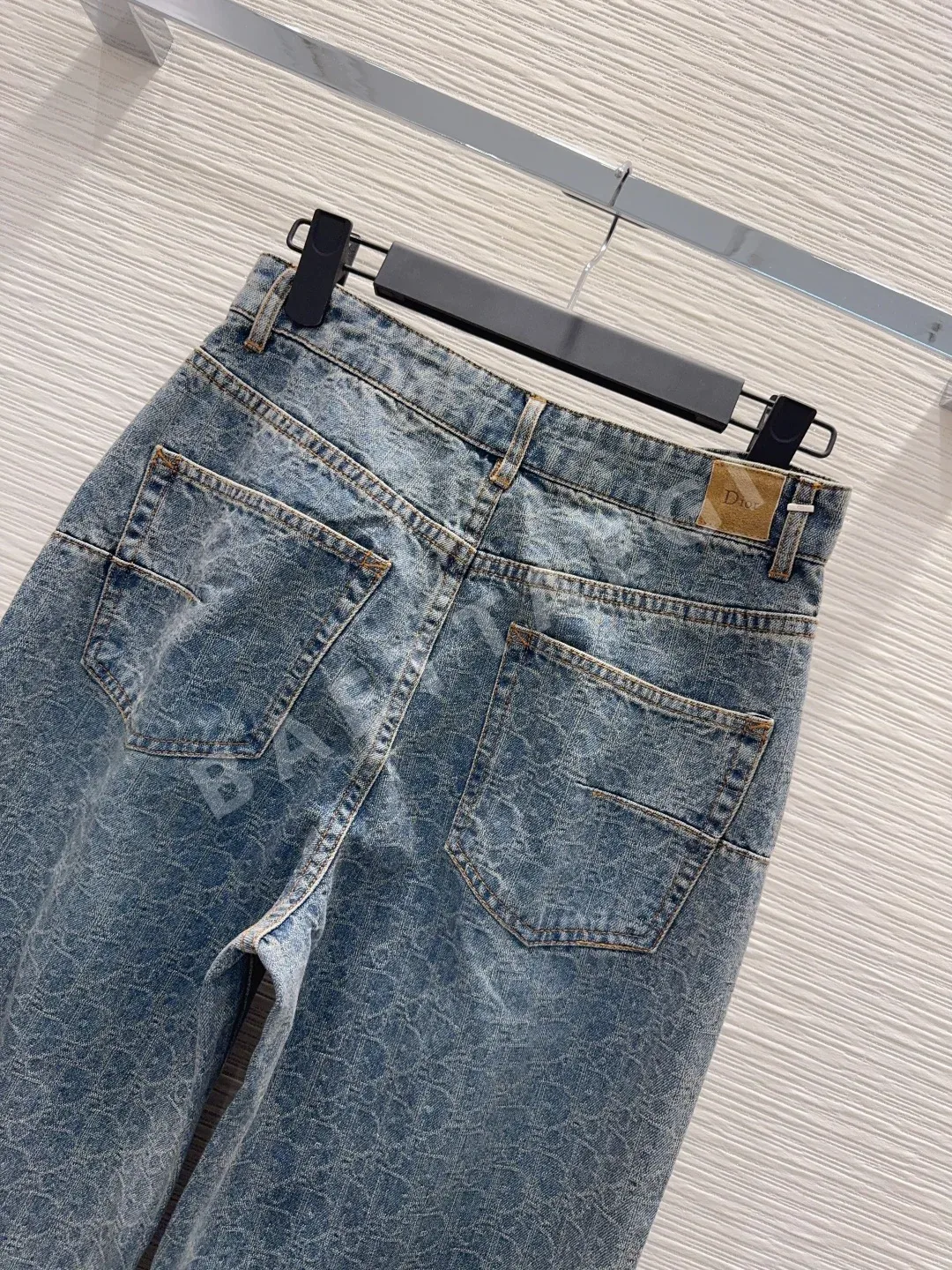 디올 데님 구조적 여성 바지 상세 이미지 7