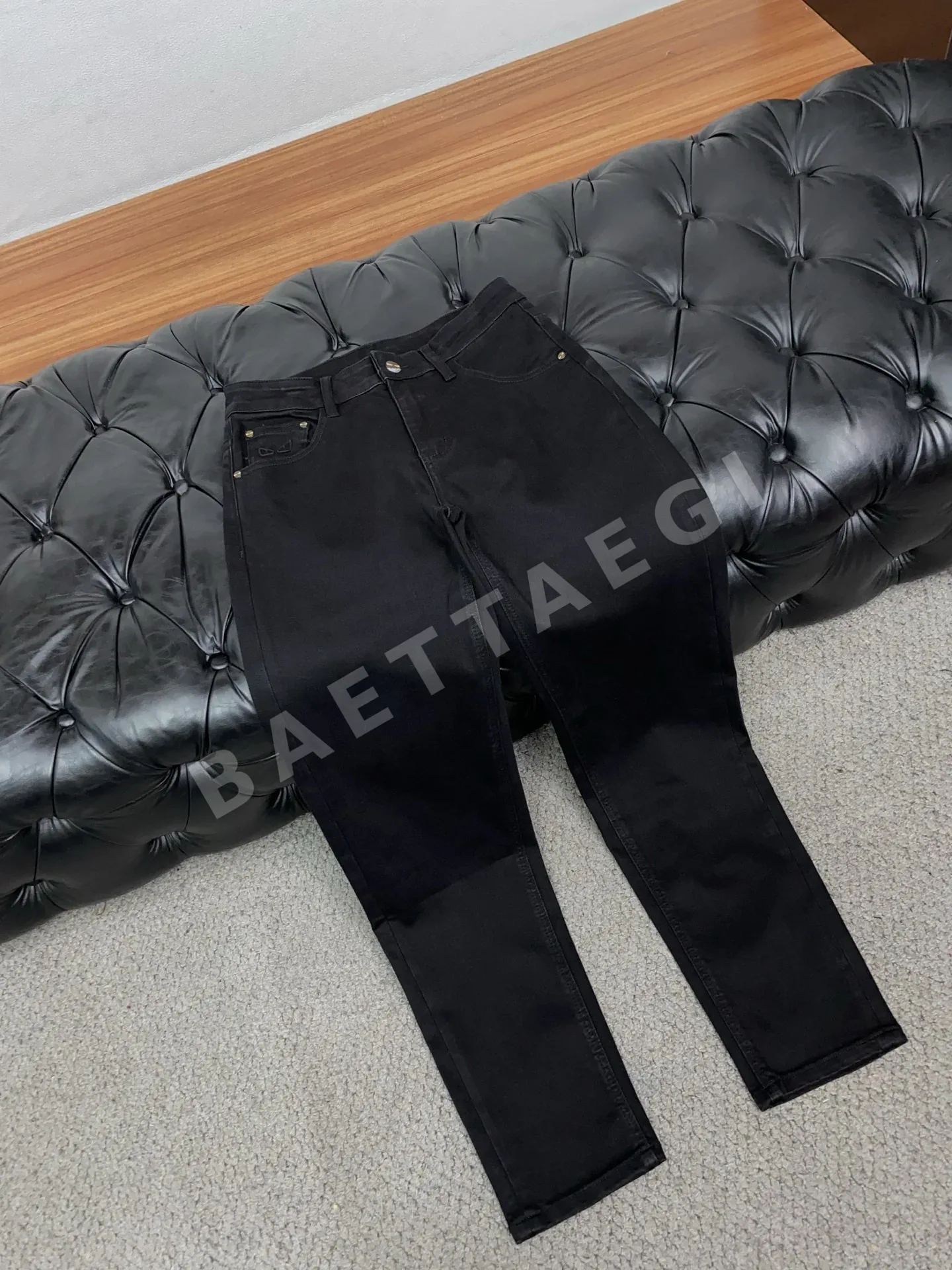 펜디 남성 데님 바지 상세 이미지 6