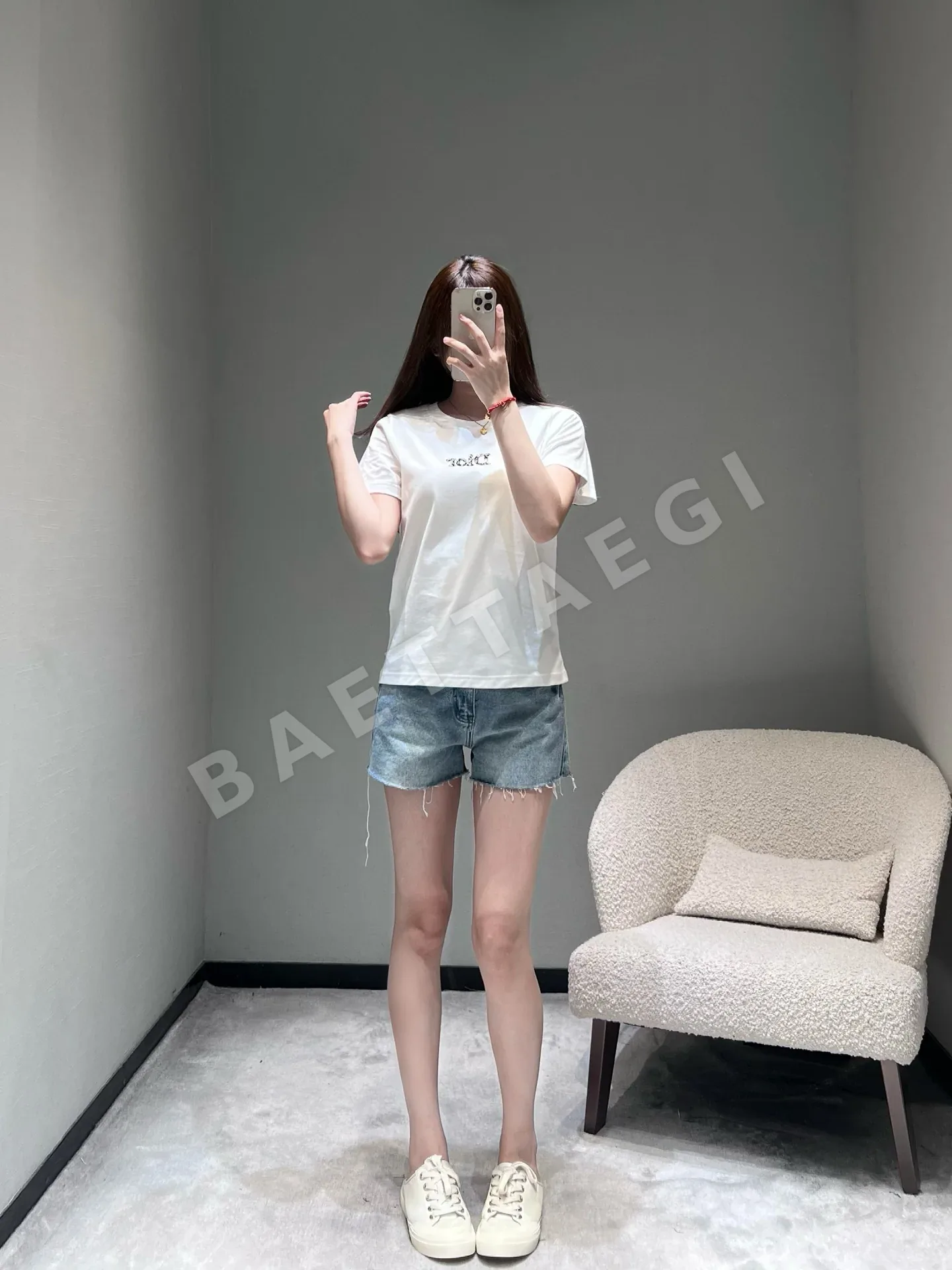 디올 여성 반팔 상세 이미지 4