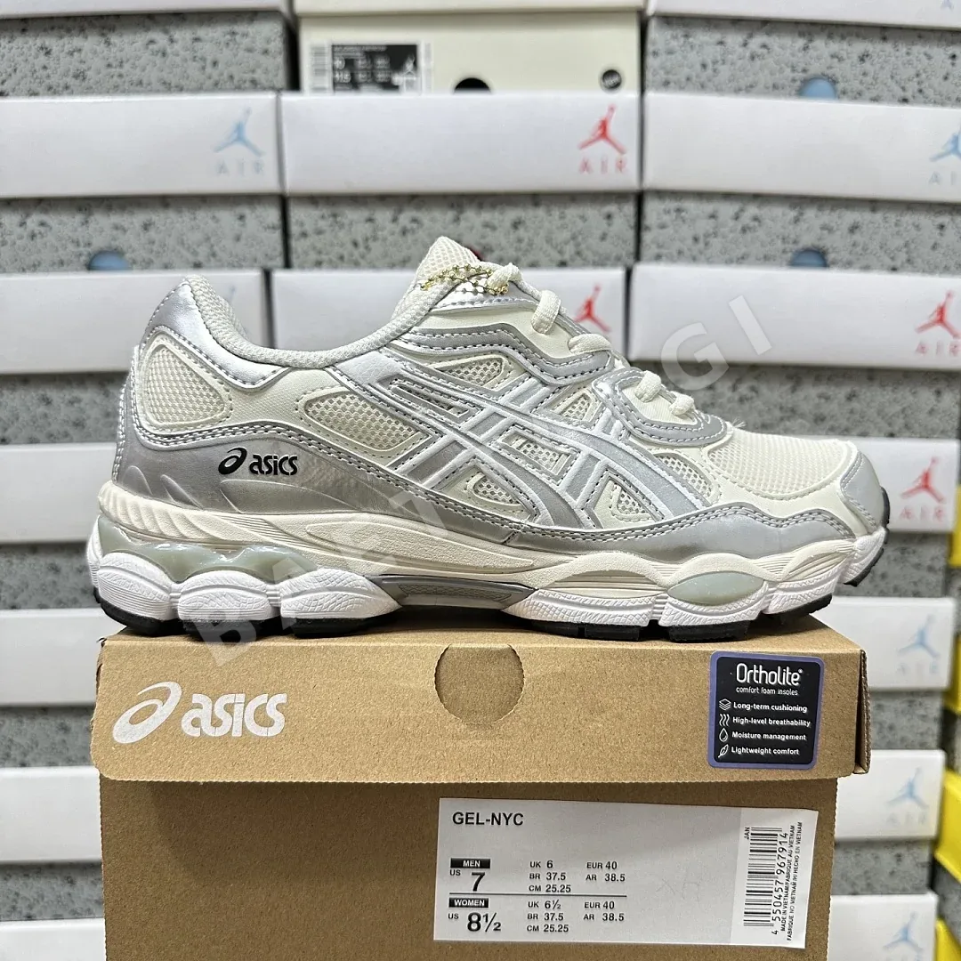 아식스 [WZ] 젤 NYC 1203A805-101 200380 Asics Gel-NYC Cream Pure Silver