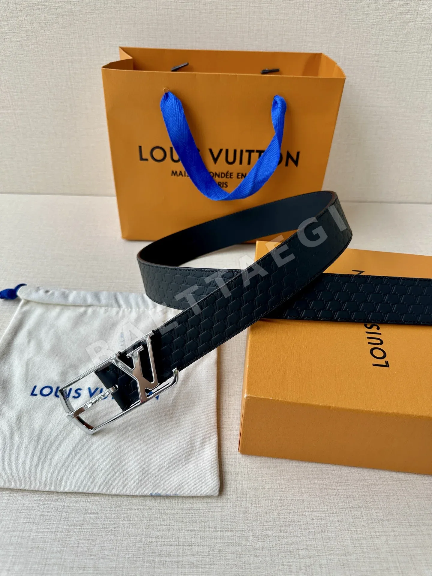루이비통 LV 에어로그람 양면 벨트 상세 이미지 6