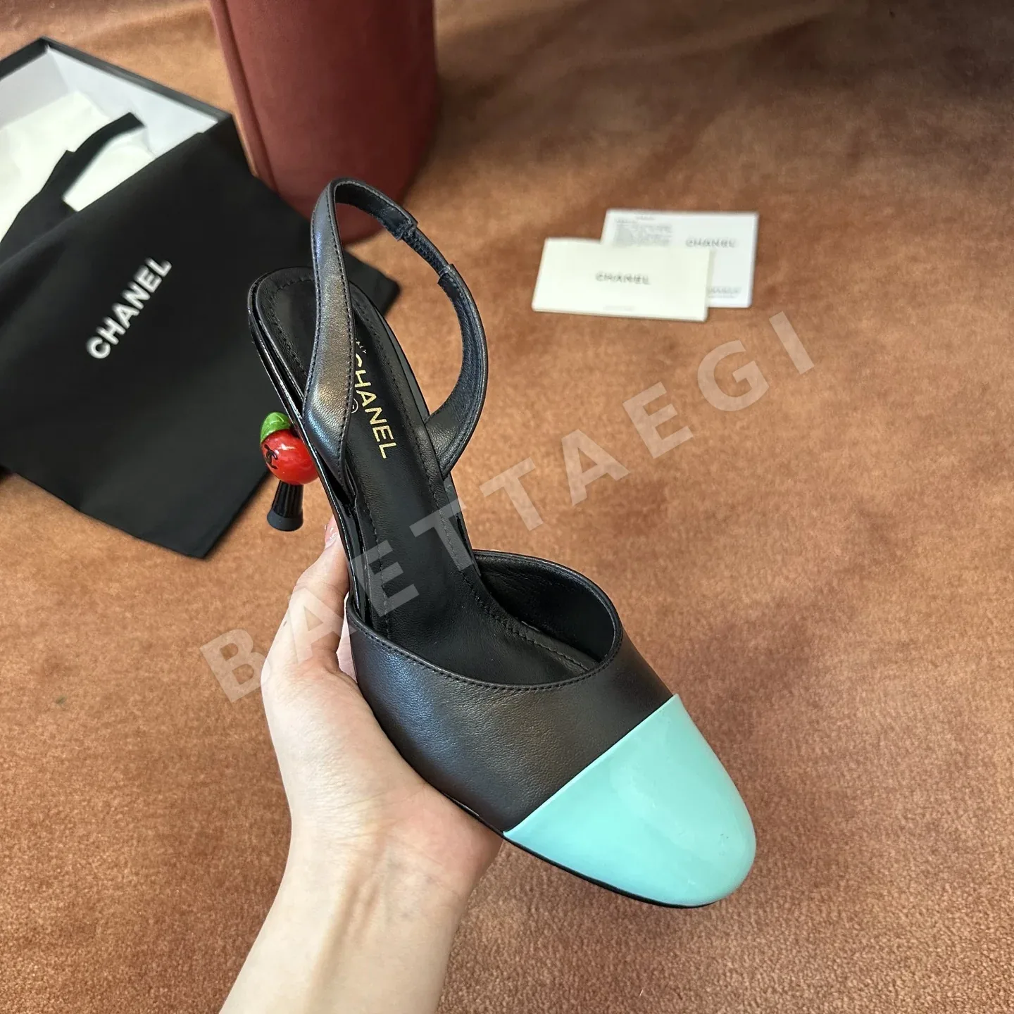 샤넬 샤넬 슬링백 펌프스 상세 이미지 3