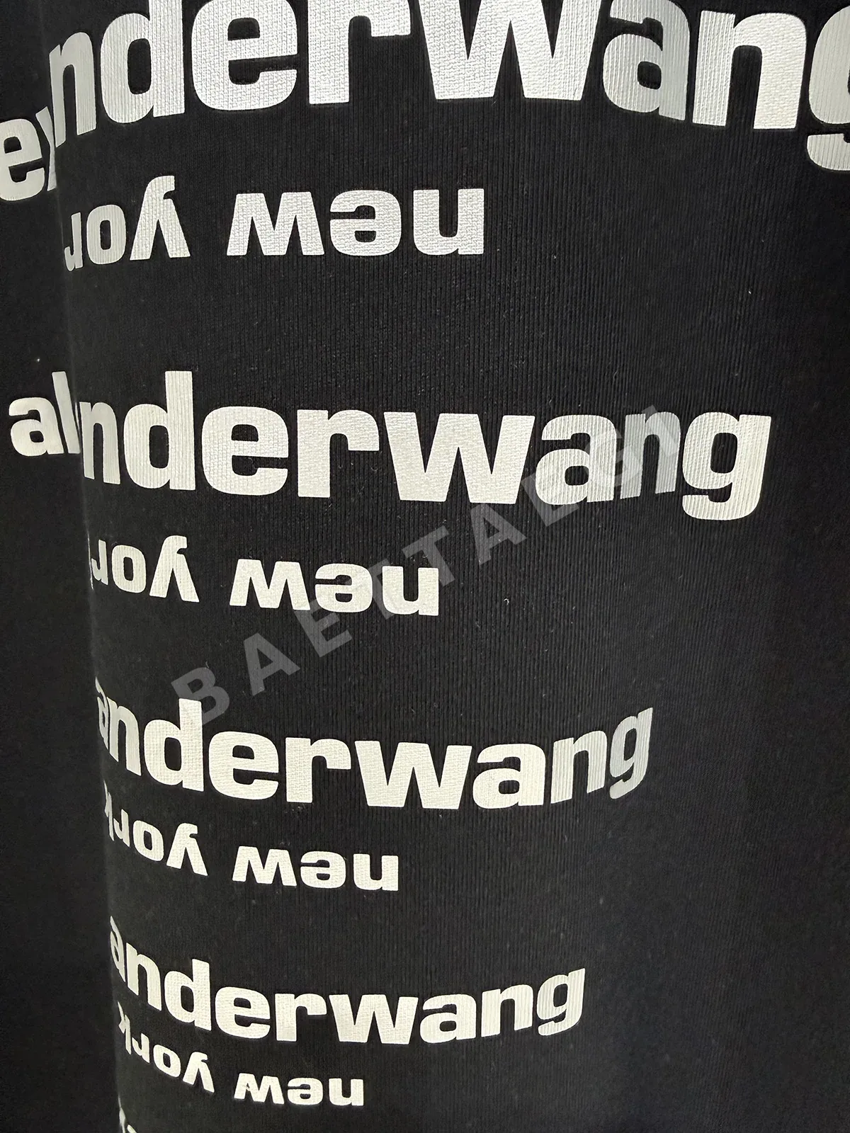 알렉산더왕 오버슬리브 여성 반팔 티셔츠 상세 이미지 5