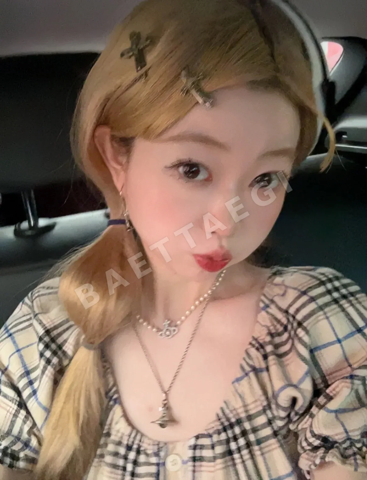 비비안웨스트우드 크리스탈 진주 장식 목걸이 상세 이미지 2