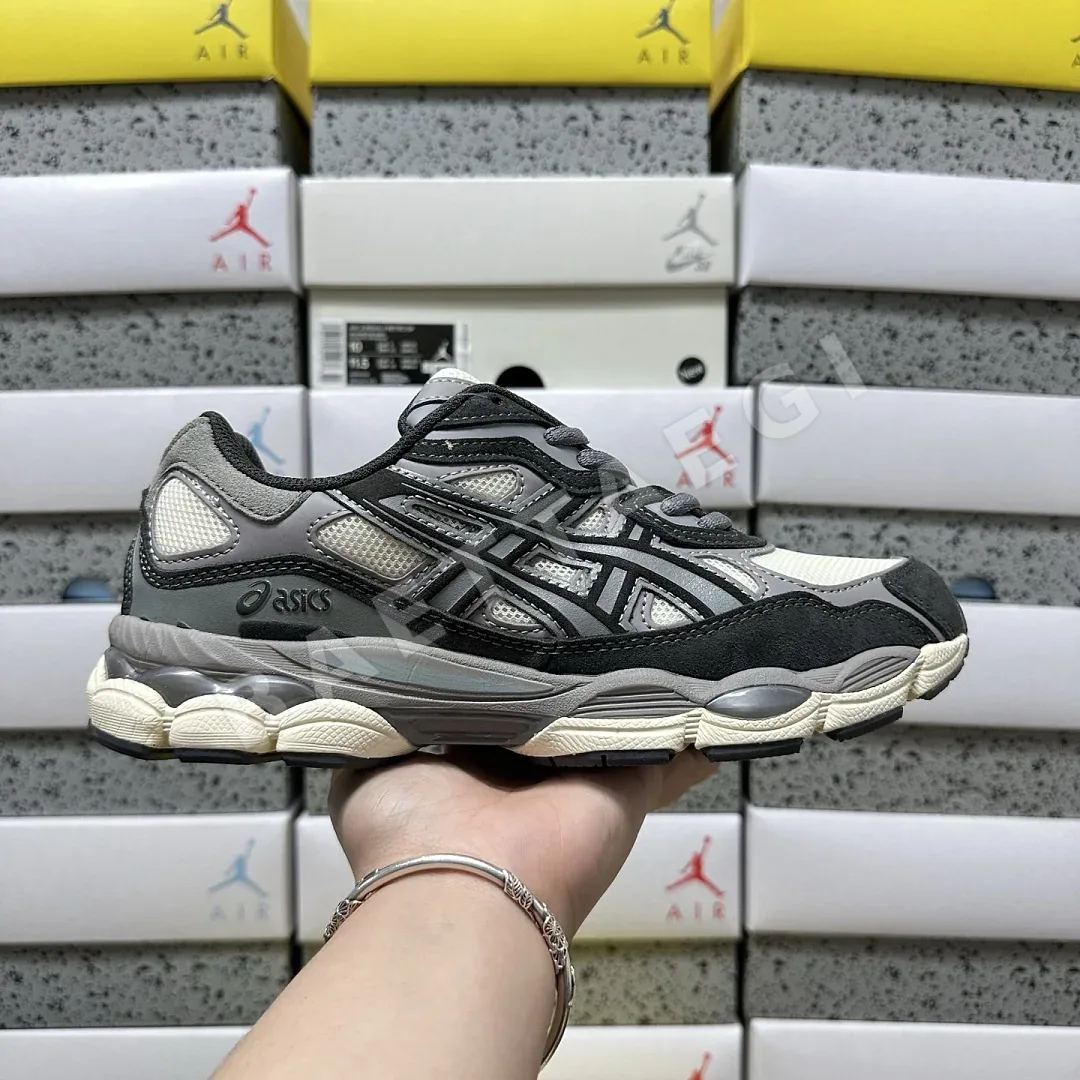아식스 [RT] 젤 NYC 1201A789-250 200372 Asics Gel-NYC Oatmeal Obsidian Grey 상세 이미지 2