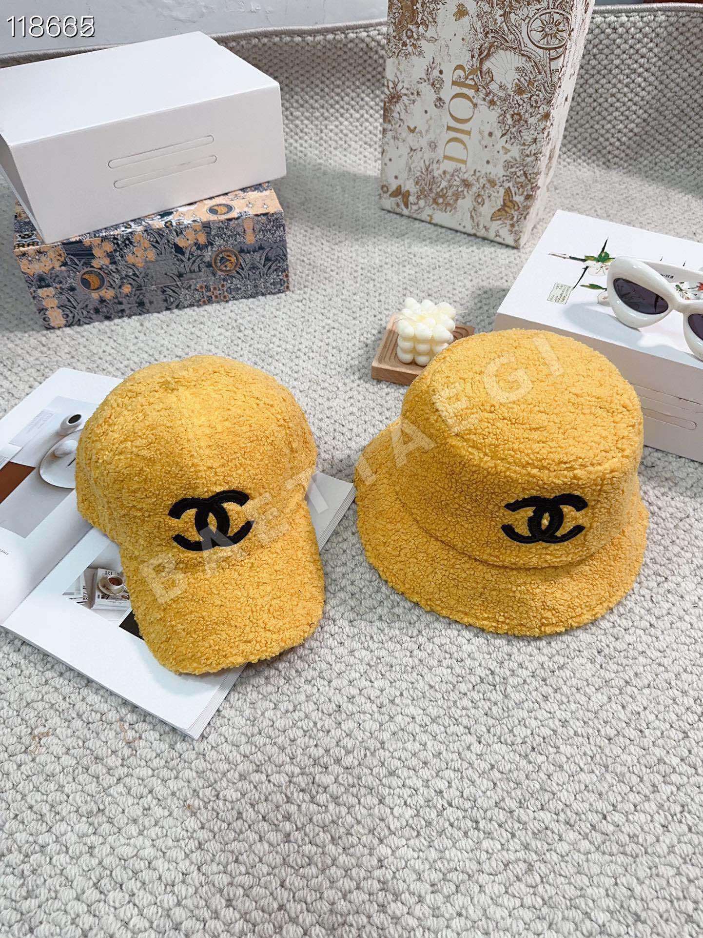 샤넬 램스킨 버킷햇 모자 상세 이미지 9