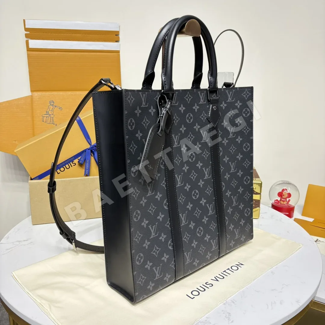 루이비통 SAC PLAT 모노그램 에클립스 캔버스 핸드백 M46452 상세 이미지 2