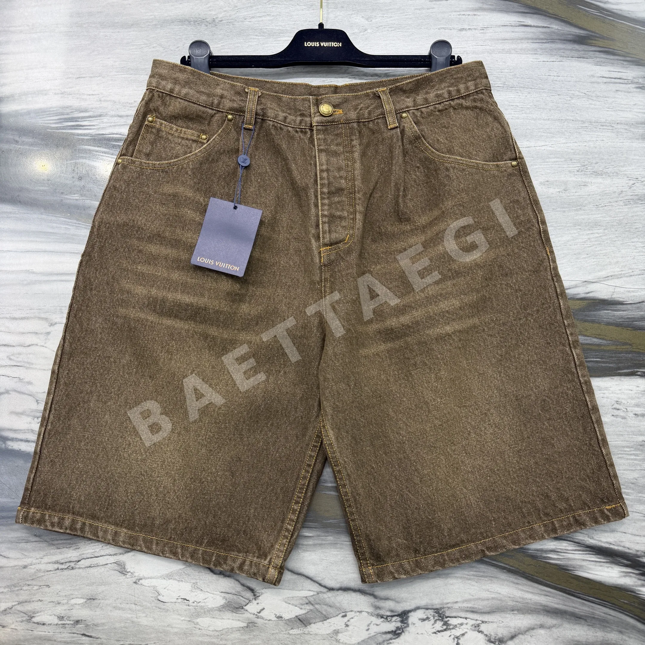 루이비통 SS 워싱 데님 반바지 41409 Louis Vuitton Shorts 상세 이미지 13