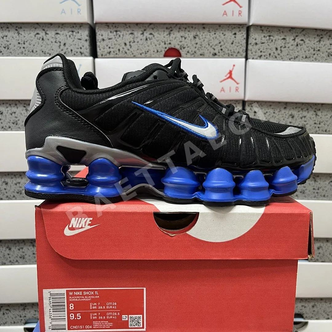 나이키 [WM] 샥스 TL CN0151-004 201125 Nike Shox TL Black Racer Blue Metallic Silver