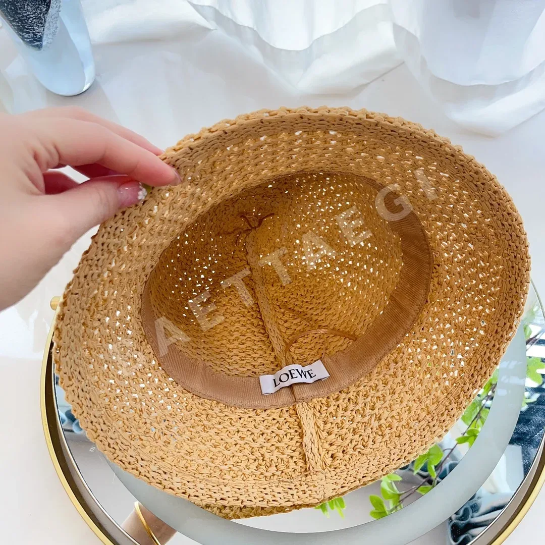 로에베 밀짚 니트 어부 모자 상세 이미지 6