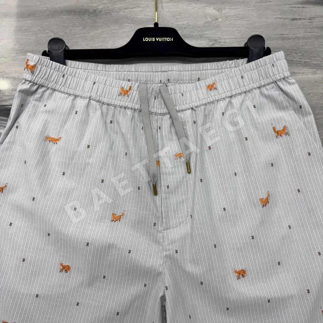 루이비통 LV 스트라이프 남성 반바지 상세 이미지 6