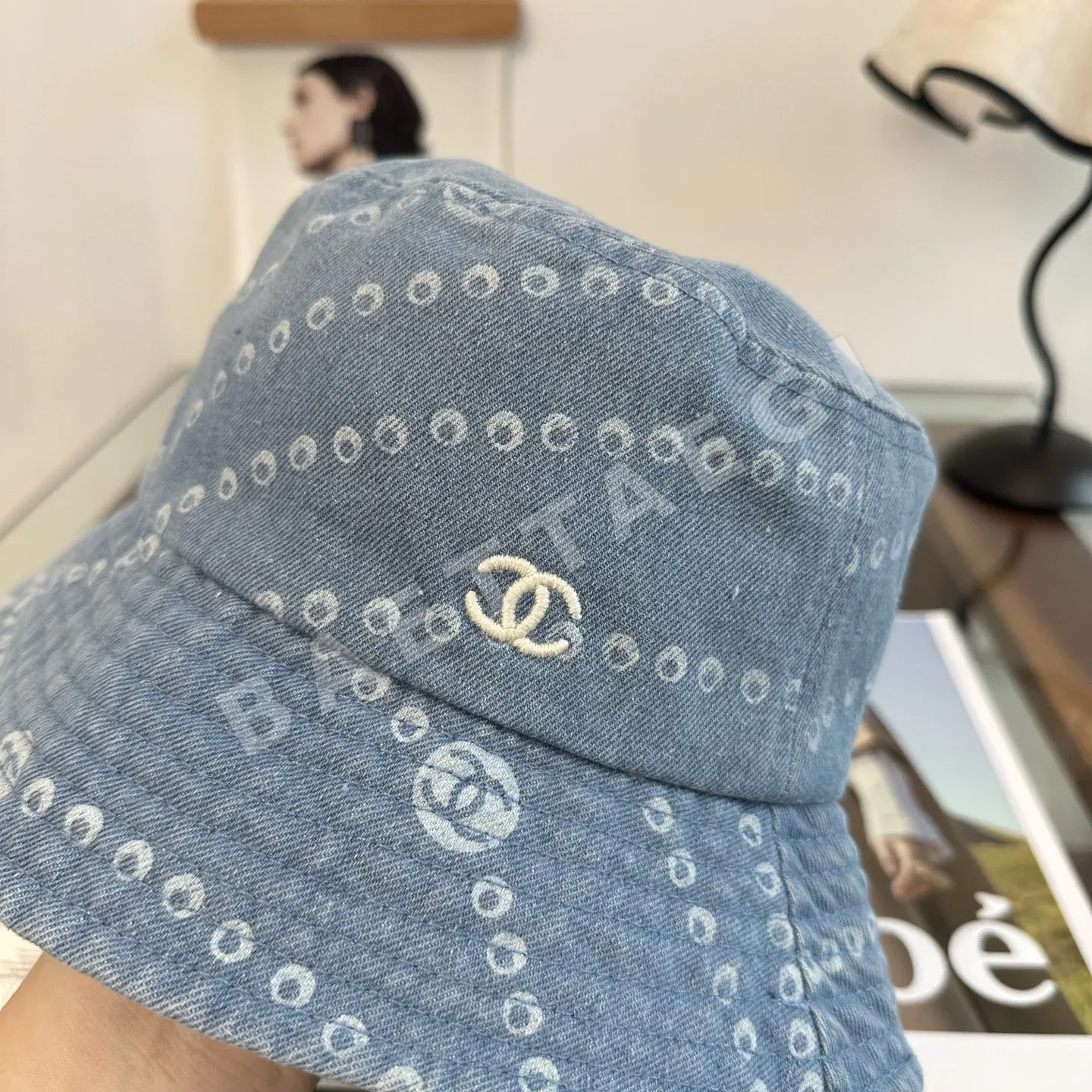 샤넬 어부 모자 상세 이미지 5