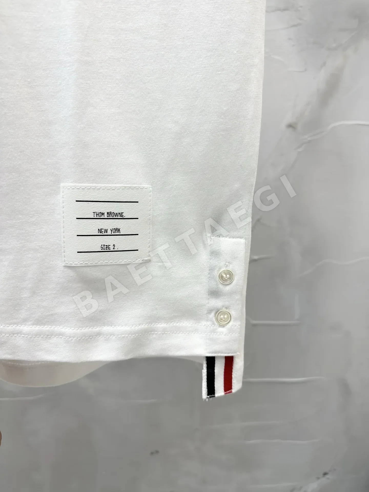 톰브라운 스키 퍼피 크루넥 남성 반팔 티셔츠 상세 이미지 7