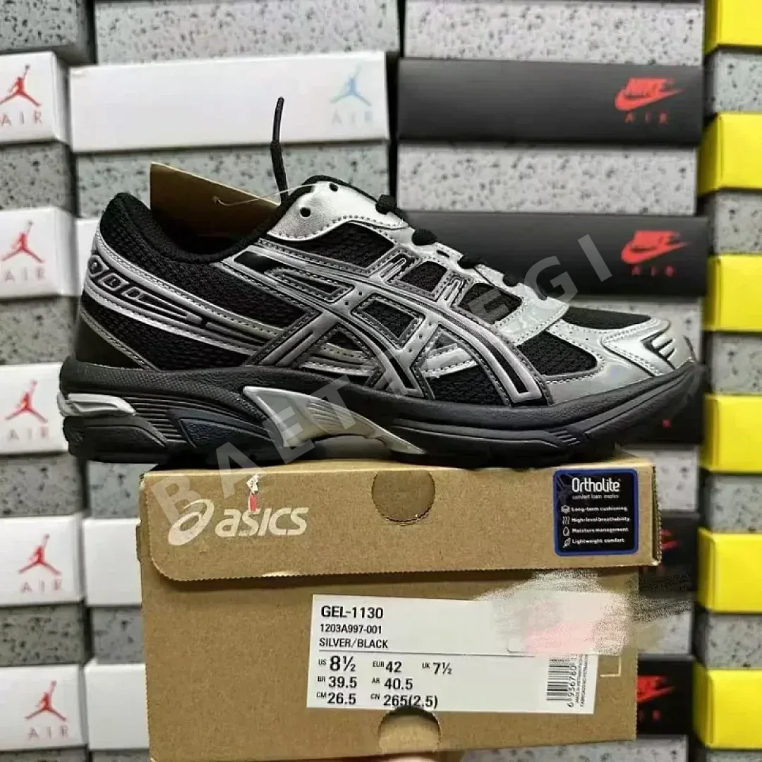 아식스 [KO] 젤 1130 1203A997-001 200556 Asics Gel-1130 Holiday Pack Black Pure