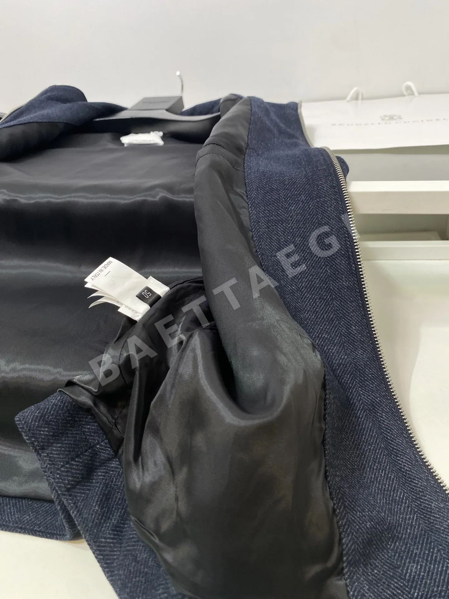 브루넬로쿠치넬리 울 하운즈투스 남성 조끼 상세 이미지 6