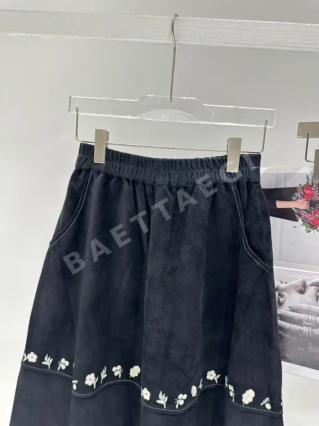 이자벨 마랑 이자벨 마랑 가죽 여성 스커트 상세 이미지 3