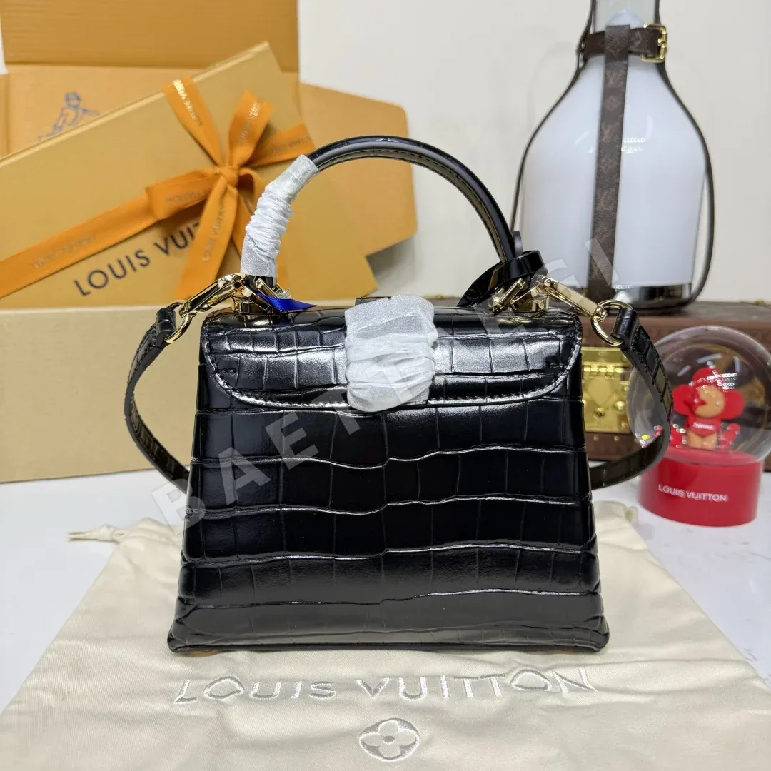 루이비통 버드케이지 악어 엠보싱 미니 핸드백 N84714 상세 이미지 3