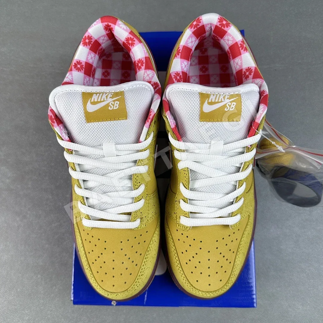 나이키 [TOP/S2] SB 덩크 로우 200925 Nike SB Dunk Low Yellow Lobster 상세 이미지 4