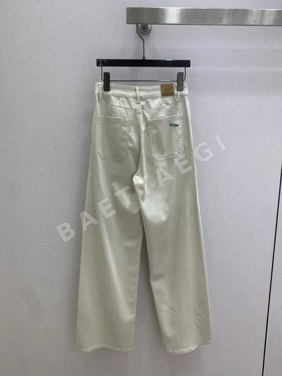디올 와이드 레그 데님 바지 상세 이미지 9