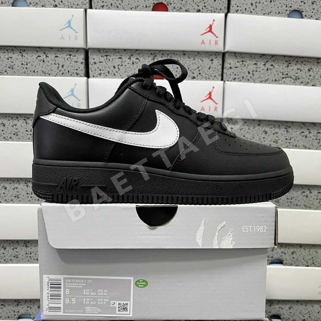 나이키 [MAX] 에어 포스 1 로우 FZ0627-010 201090 Nike Air Force 1 Low '07 Black White