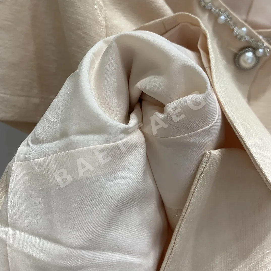 발렌티노 스퀘어 넥 롱스 여성 세트 상세 이미지 7