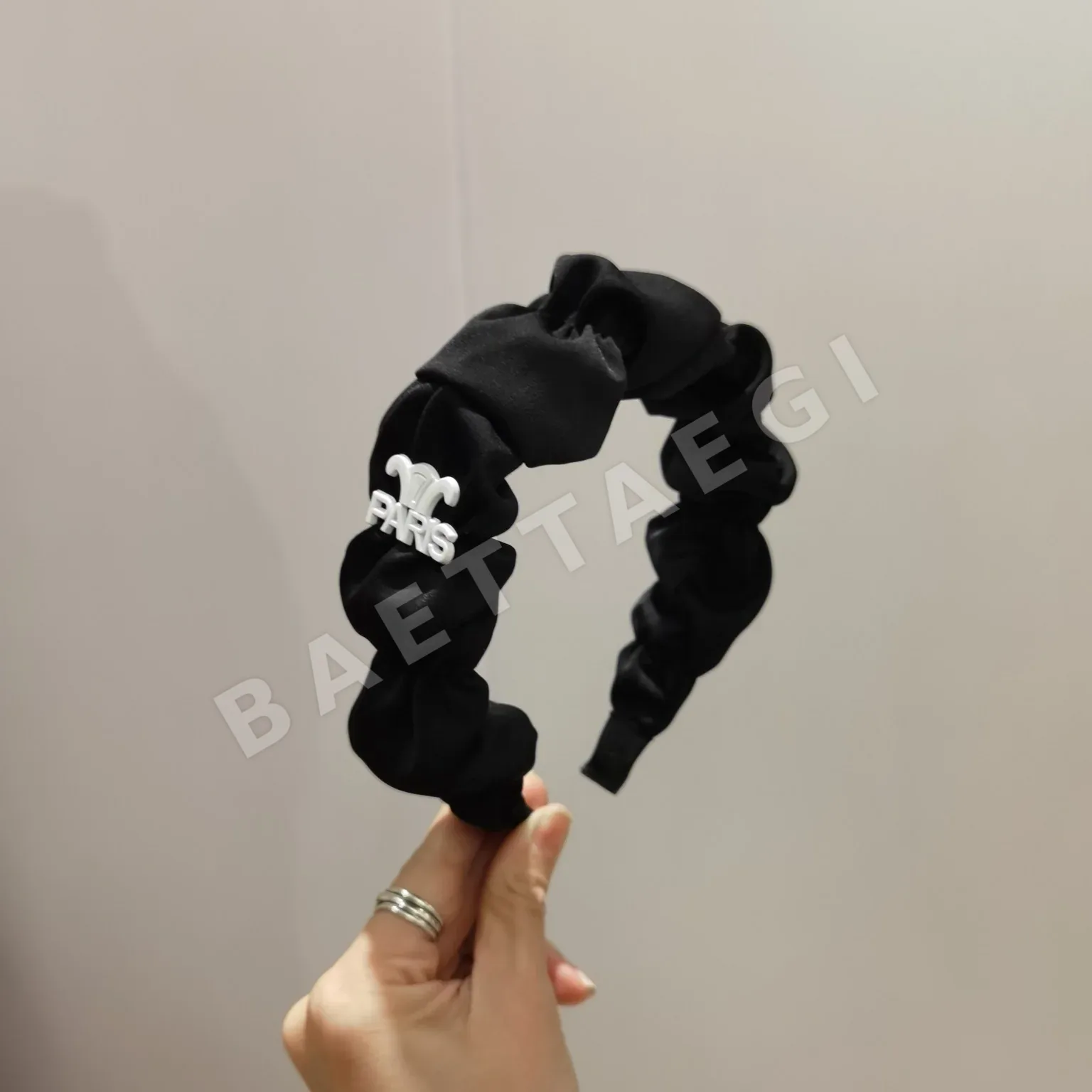 샤넬 플리츠 헤드밴드 헤어악세사리 상세 이미지 2