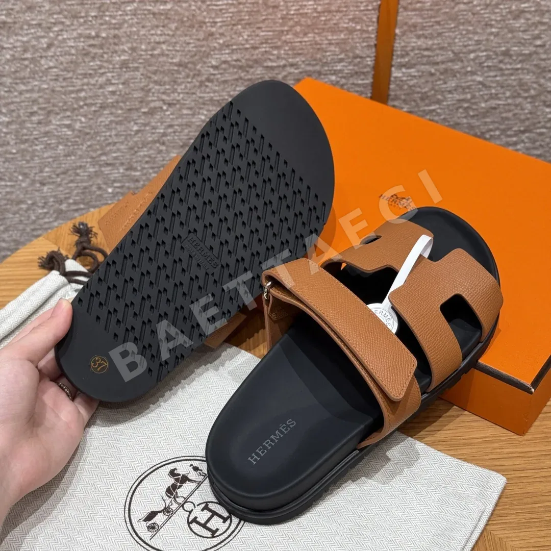 에르메스 시프레 Calfskin 야자수 프린트 상세 이미지 6