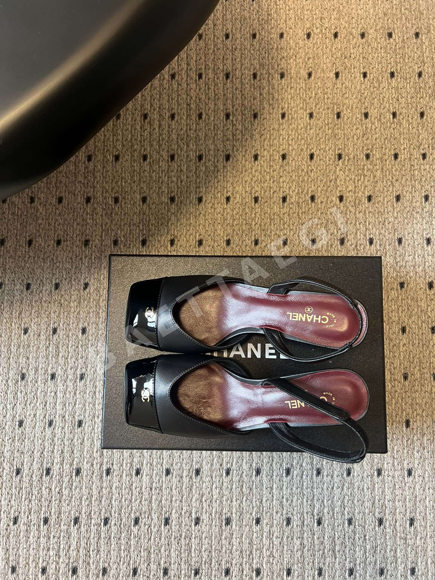 샤넬 뉴스퀘어토 컬러블록 샌들 상세 이미지 6