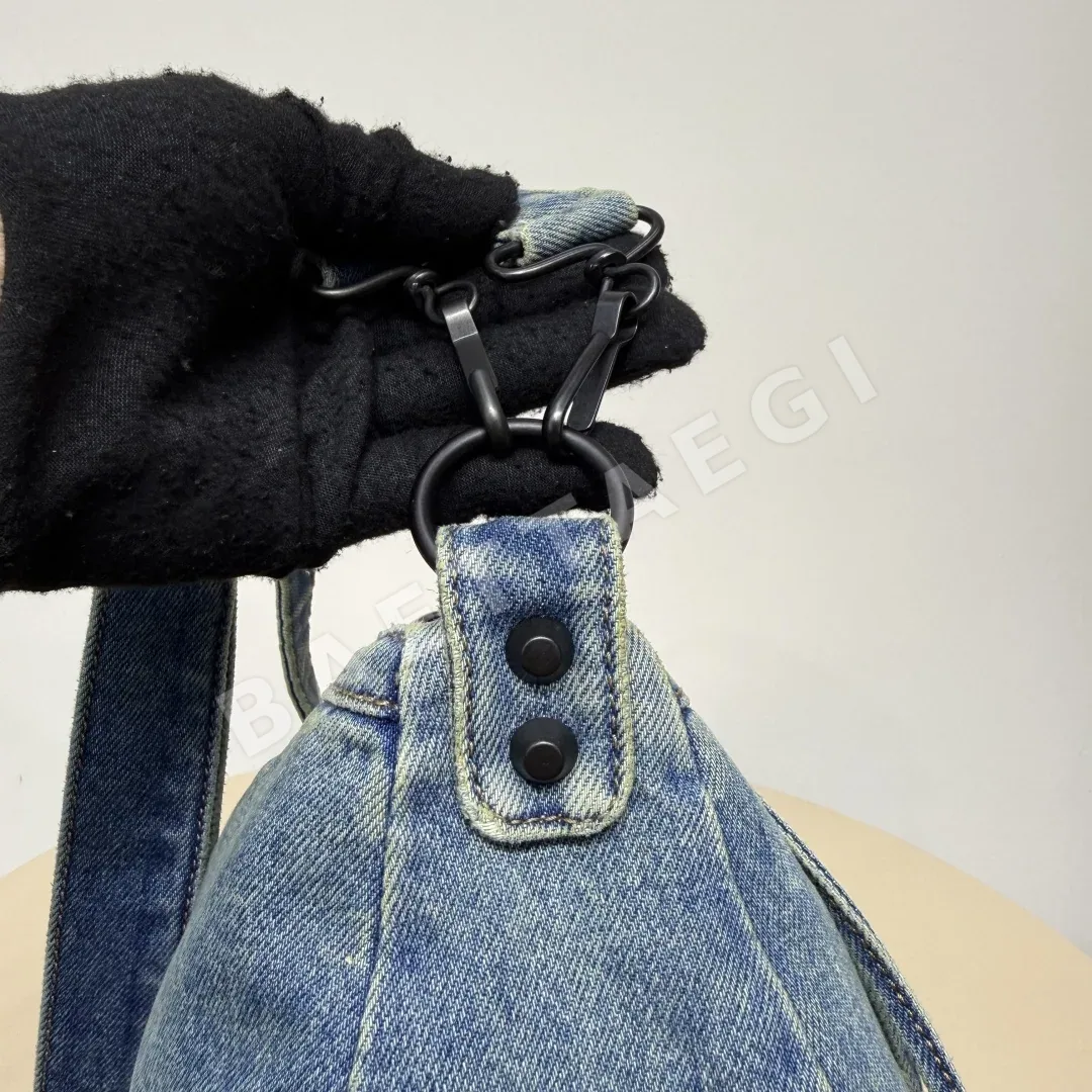 루이비통 버드케이지 데님 블루 호보백 상세 이미지 6