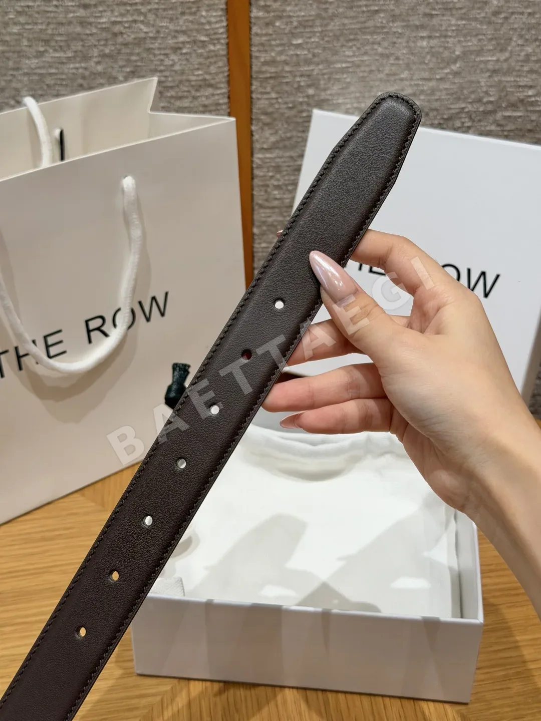 더로우 클래식 소가죽 벨트 32mm 상세 이미지 10