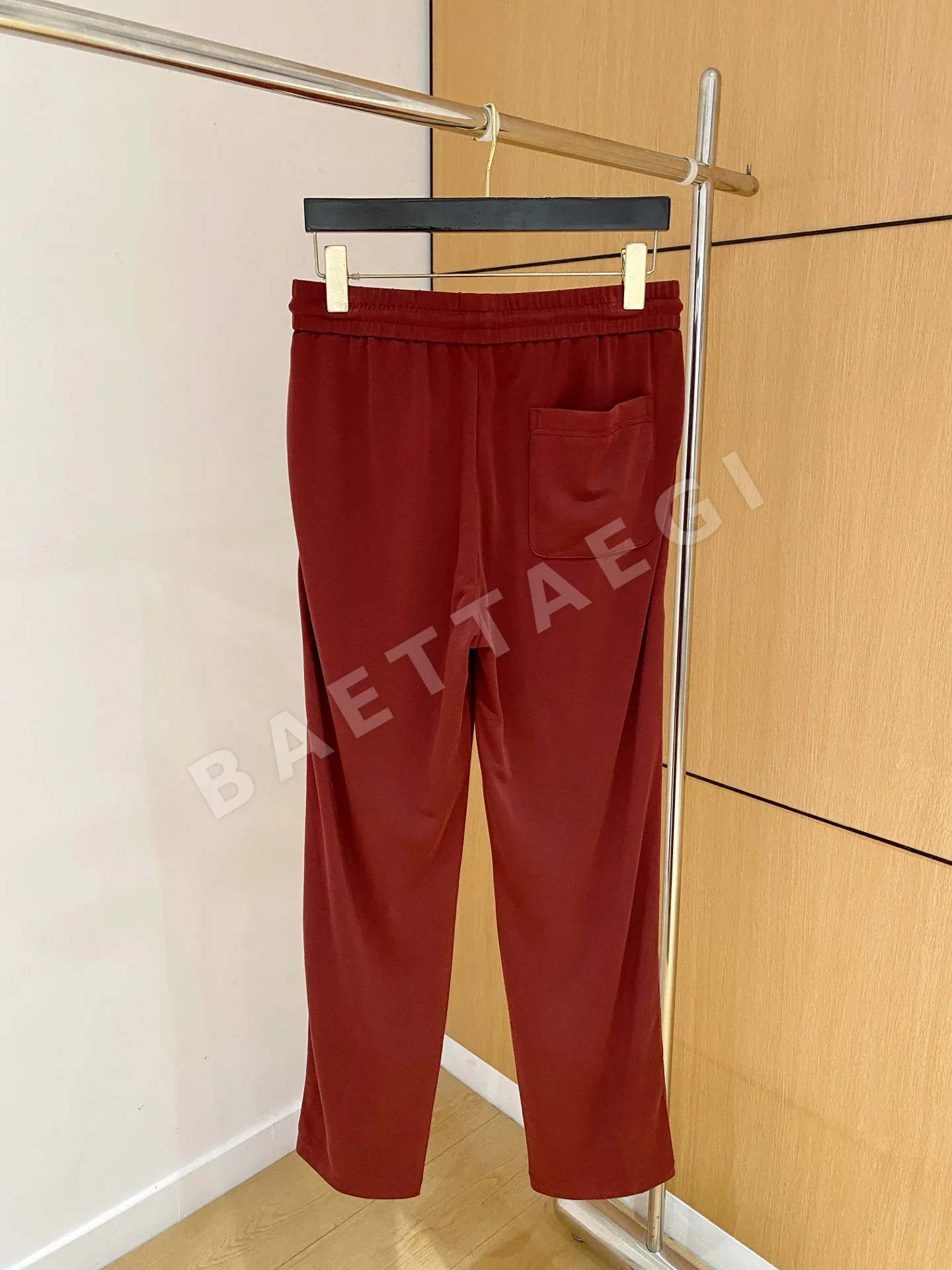 브루넬로쿠치넬리 에어리 라이스 그레인 체크 남성 바지 상세 이미지 10