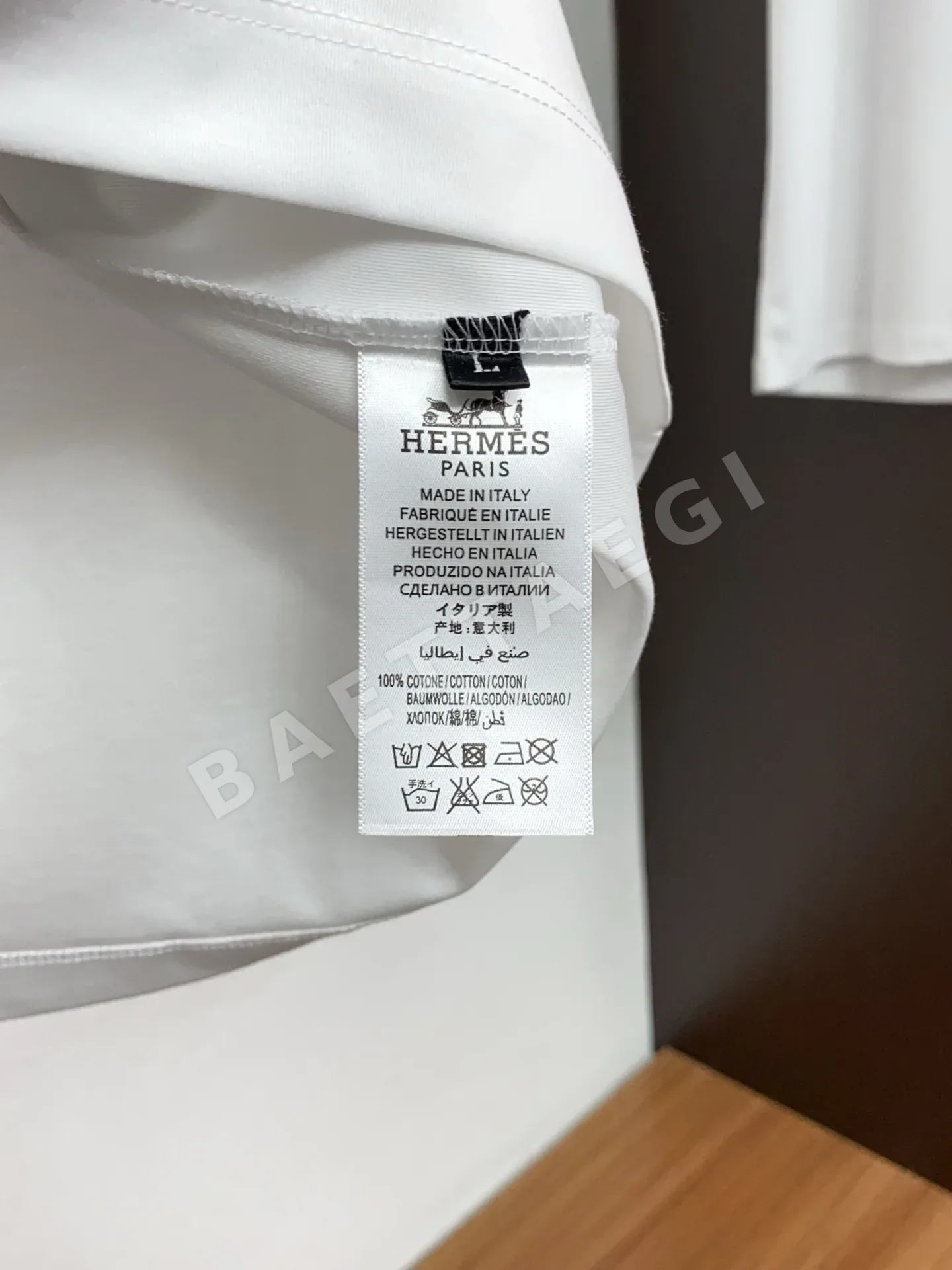 에르메스 남성 반팔 상세 이미지 6