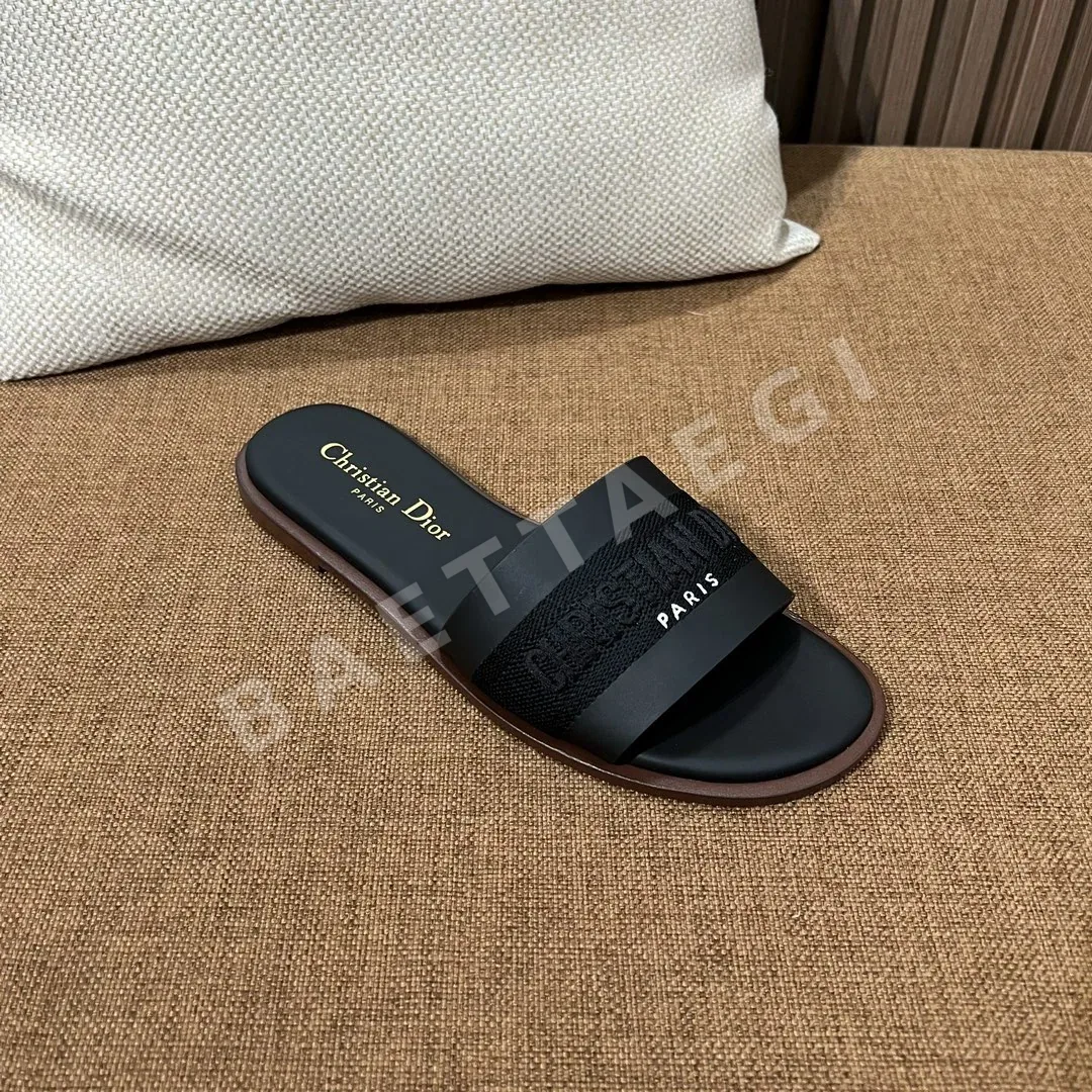 디올 디웨이 슬라이드 블랙 신발 상세 이미지 6