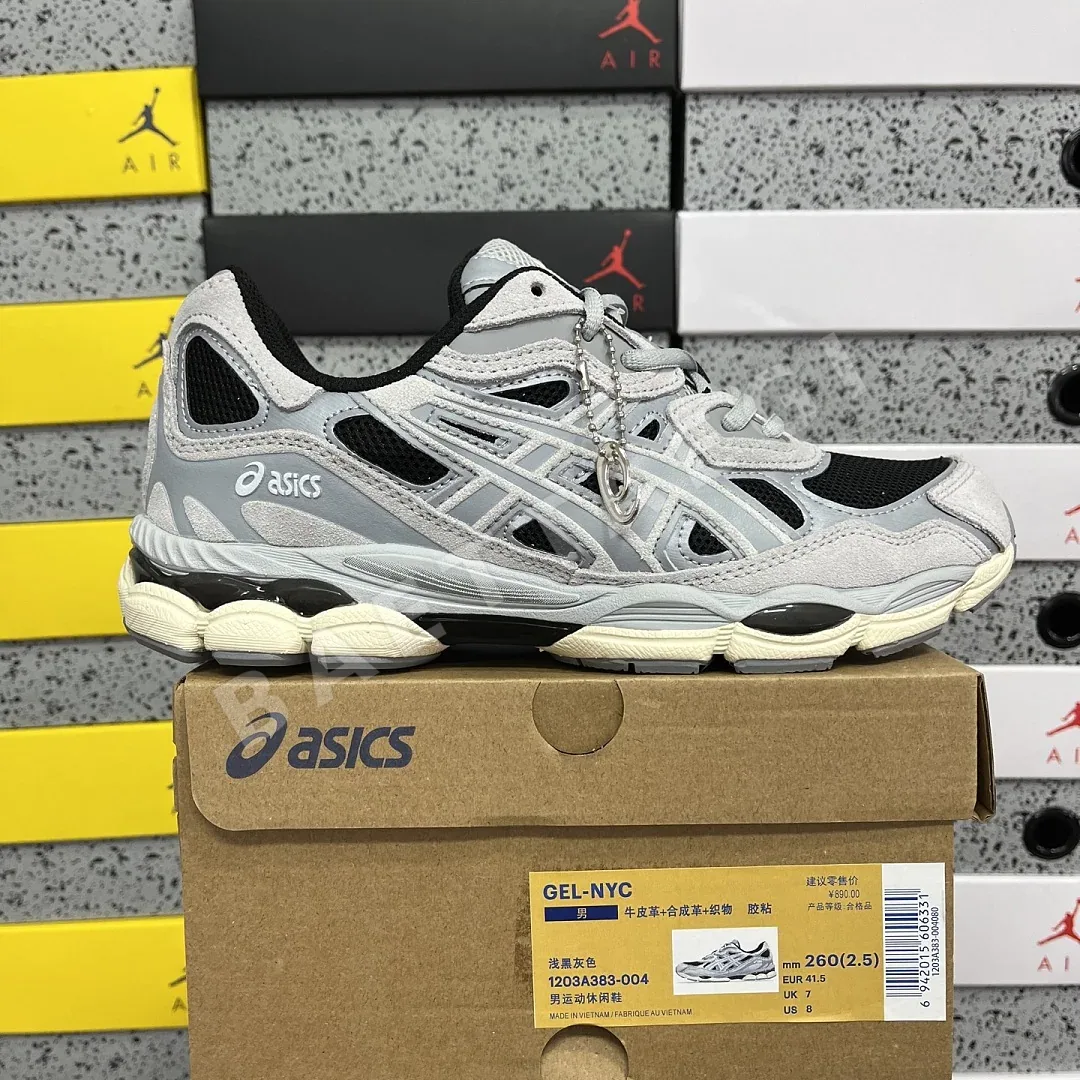 아식스 [GX] 젤 NYC 1203A383-004 200528 Asics Gel-NYC Black Piedmont Grey
